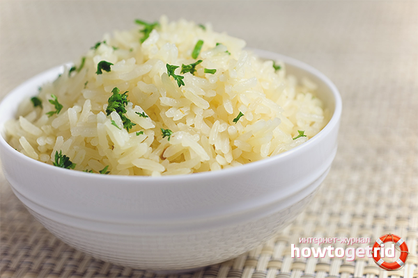 Hogyan főzzük rizst, hogy morzsás?