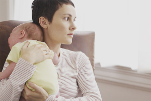 Hoe zich te ontdoen van postpartumdepressie