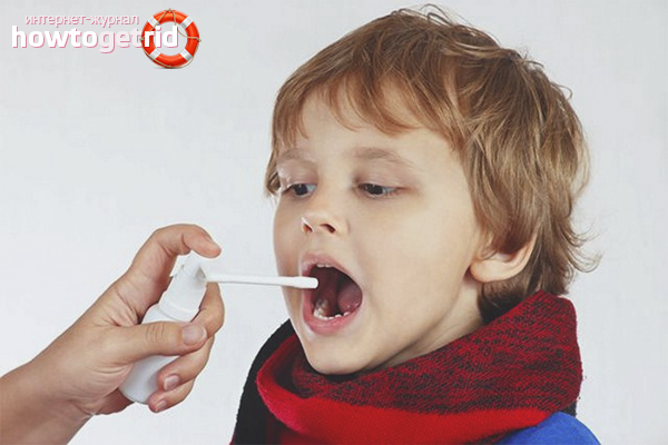 Kanak tekak ubat kanak sakit 👪 Atasi