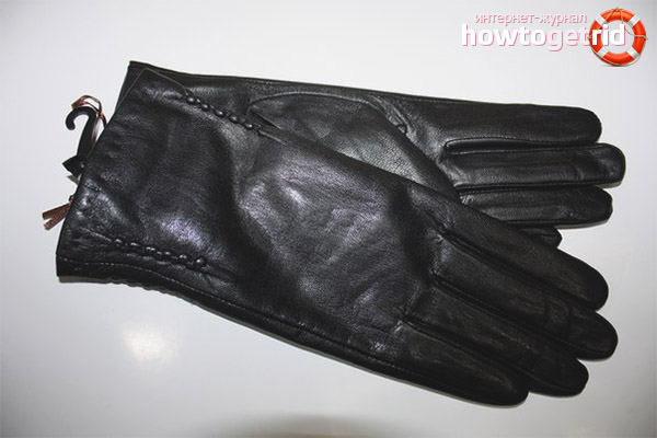 Come prendersi cura dei guanti di pelle dopo il lavaggio