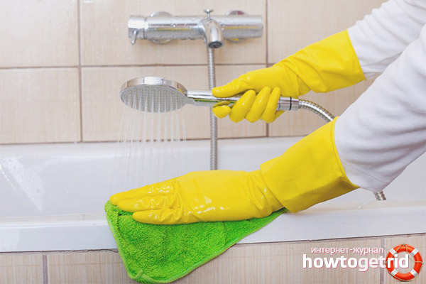 Как да премахнете варовика в банята