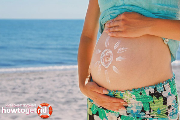 Mogu li se sunčati tijekom trudnoće?