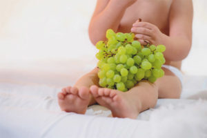 A che età un bambino può ricevere l'uva